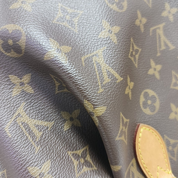 TURENNE Monogram Coated Canvas Brown