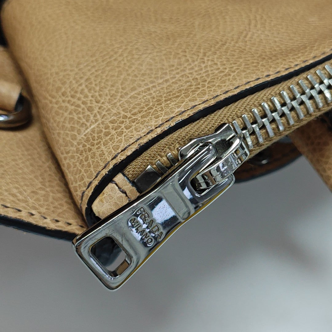 Calfskin Tote Bag Brown