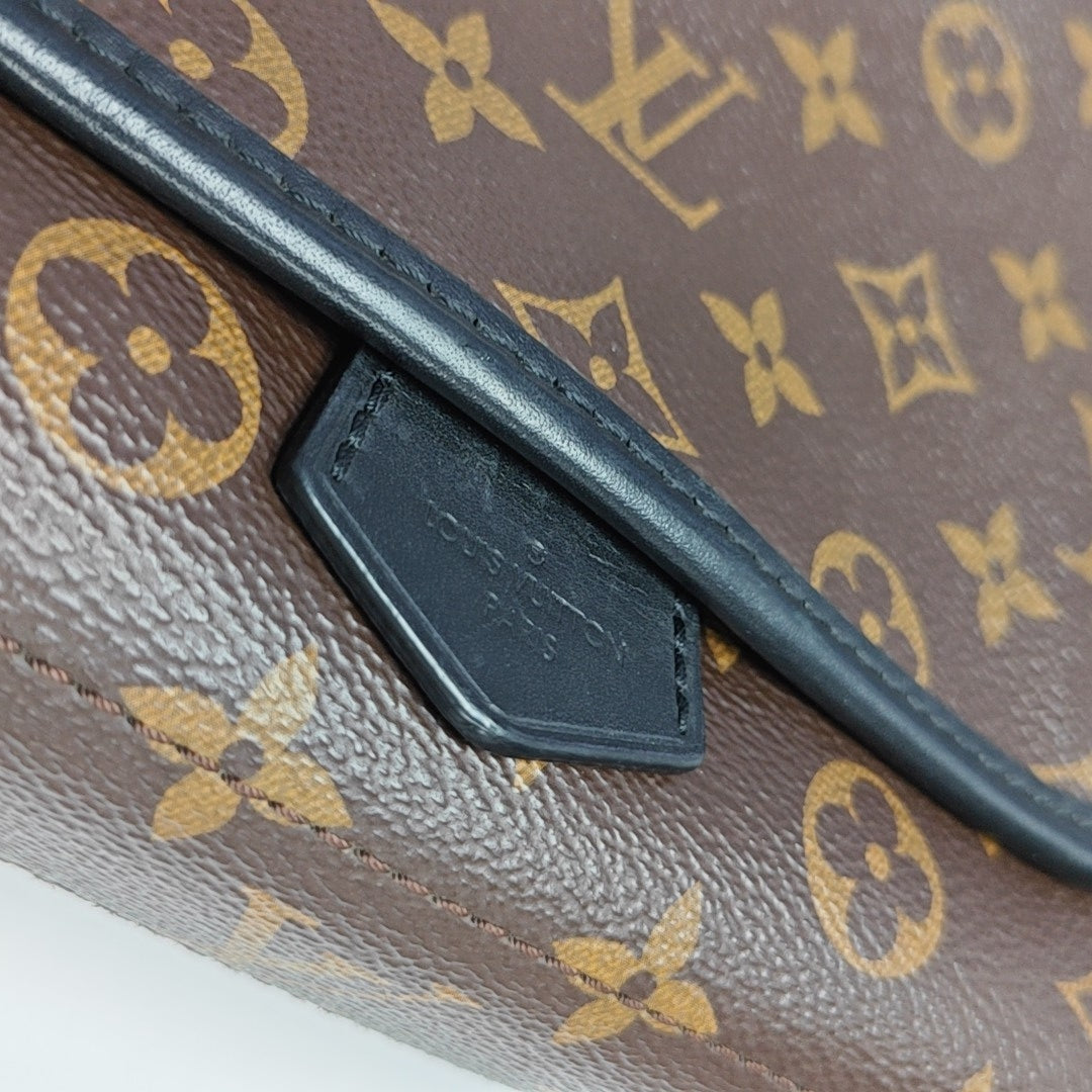 MAGNETIC Monogram Coated Canvas Brown