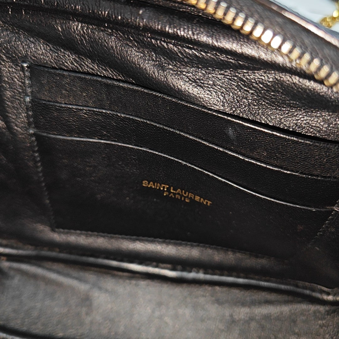 LOU Quilted Calfskin Black