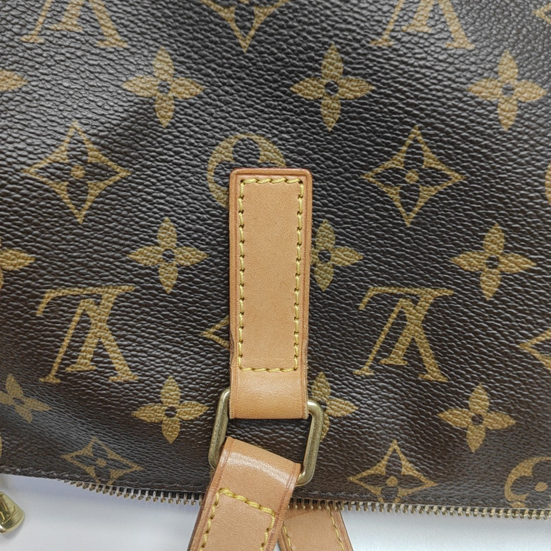 PIANO Monogram Coated Canvas Brown