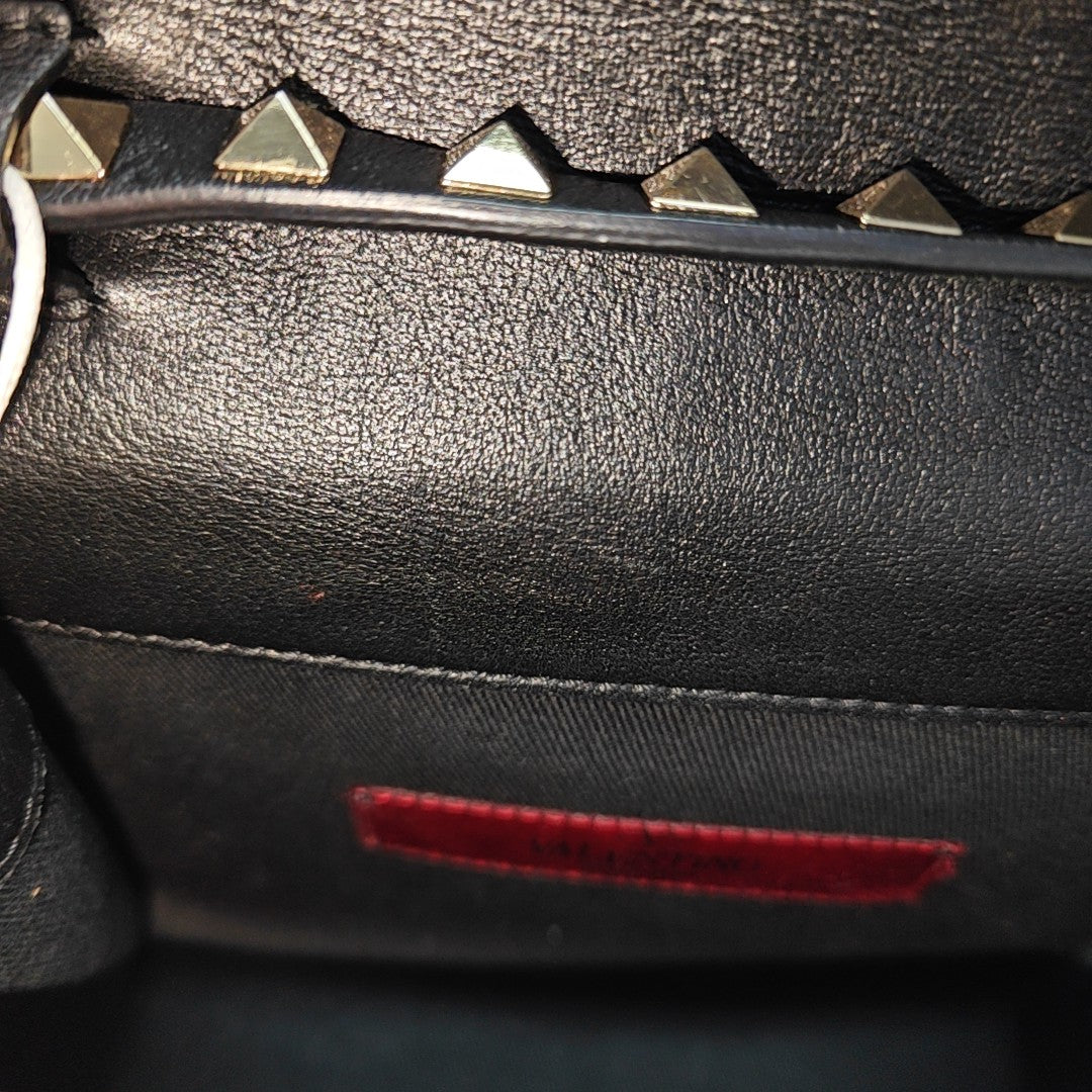 Calfskin Shoulder Bag Black