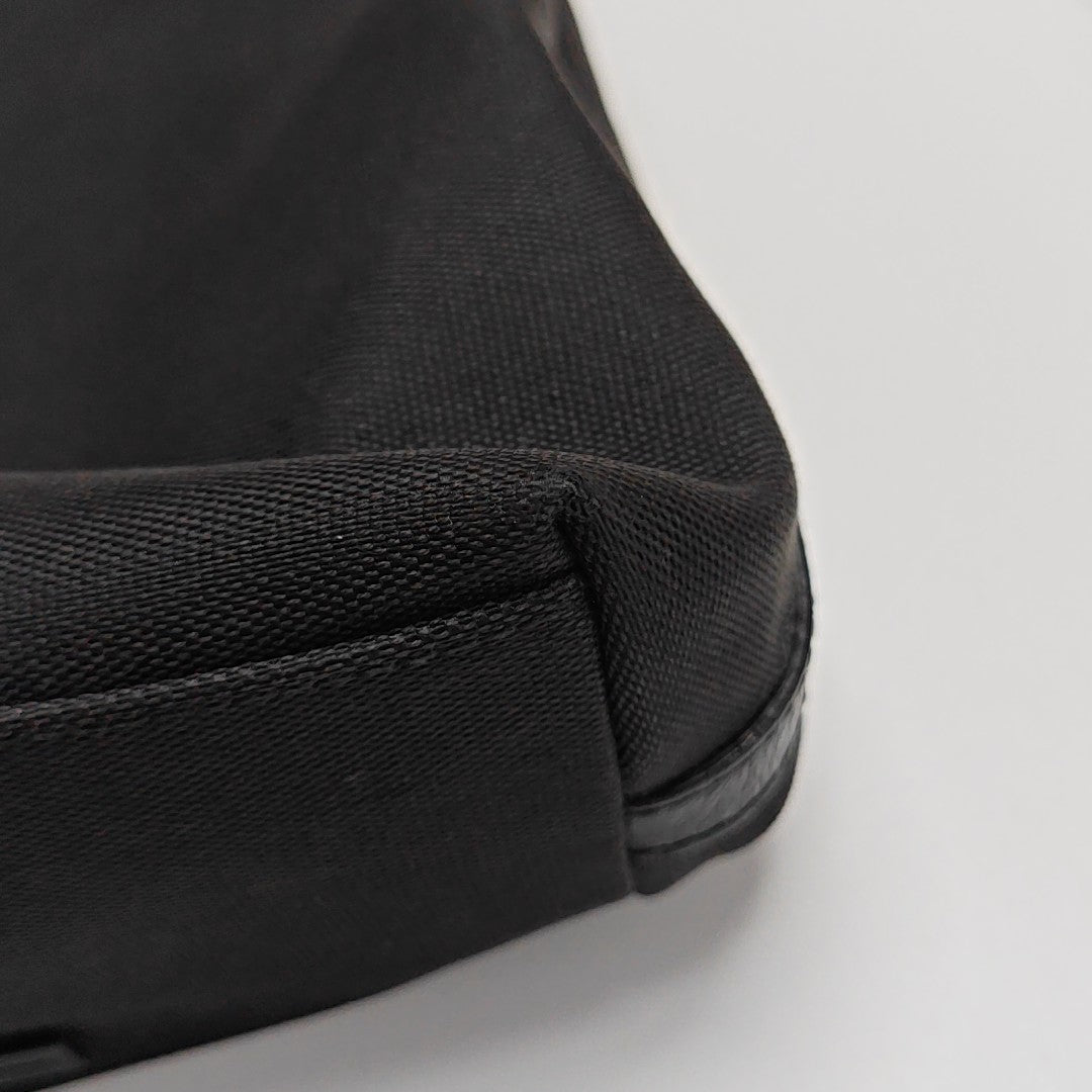 Canvas Shoulder Bag Black