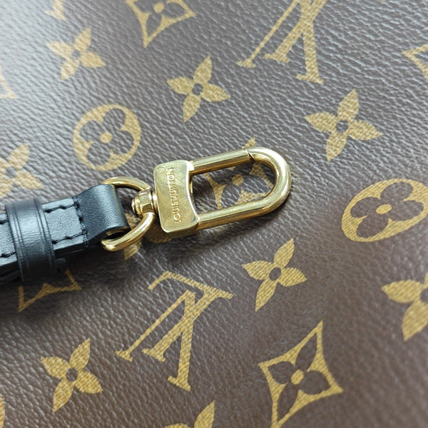 NÉONOÉ MM Monogram Coated Canvas Brown