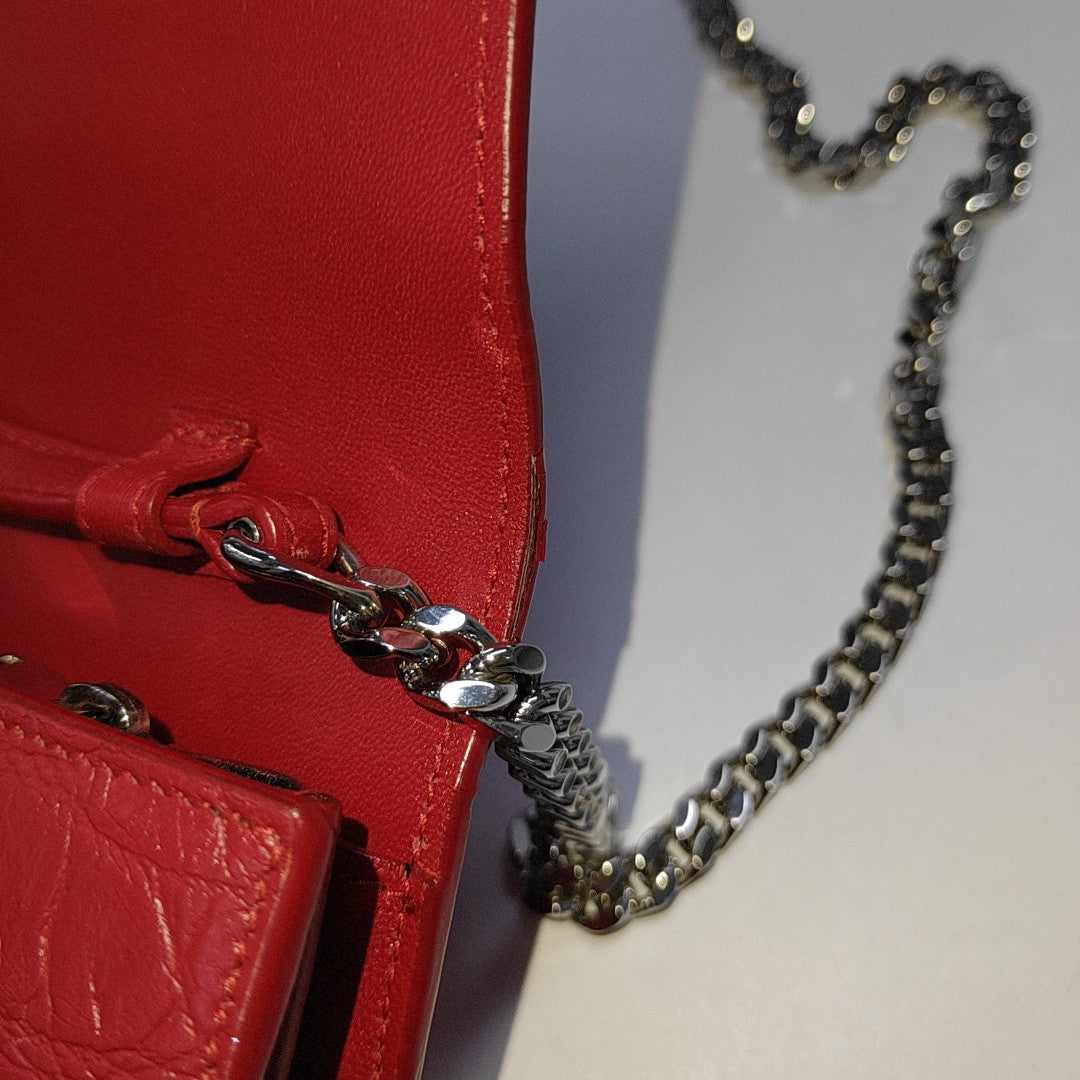 Kate Calfskin Rojo