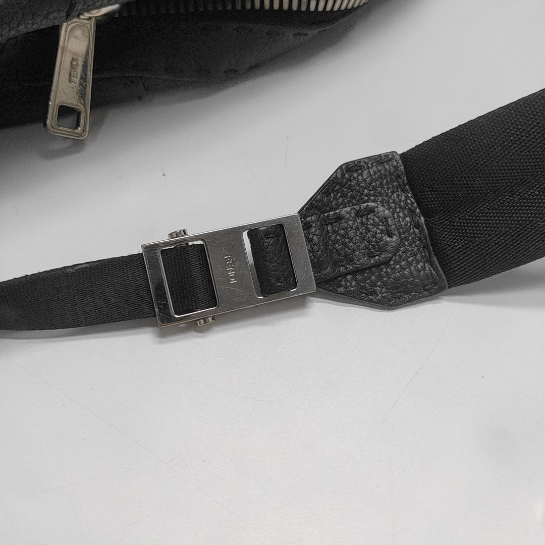 No Words Calfskin Black