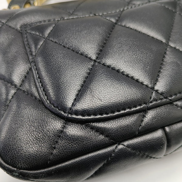CLASSIC FLAP Mini Quilted Lambskin Black