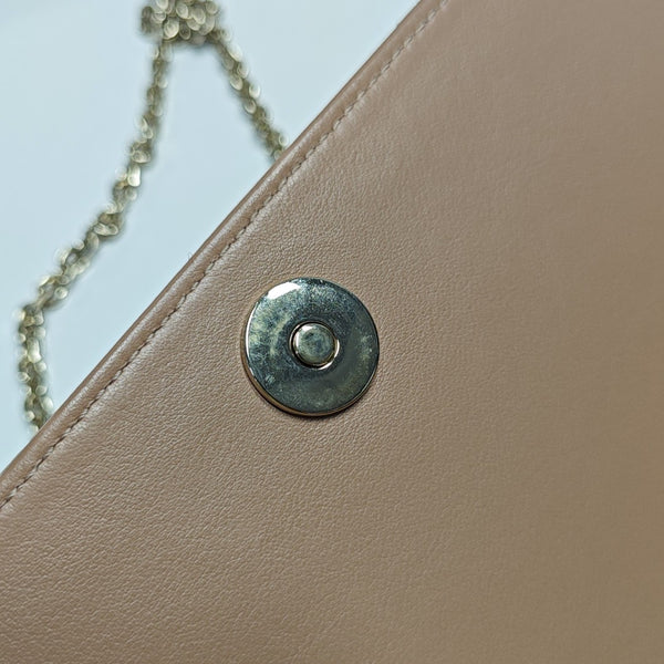 Lady Dior Small Cannage Patent Leather Pink
