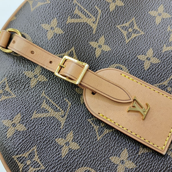 BOITE CHAPEAU MM Monogram Coated Canvas Brown
