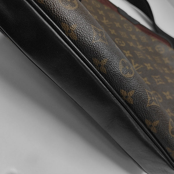 Monogram Coated Canvas Brown
