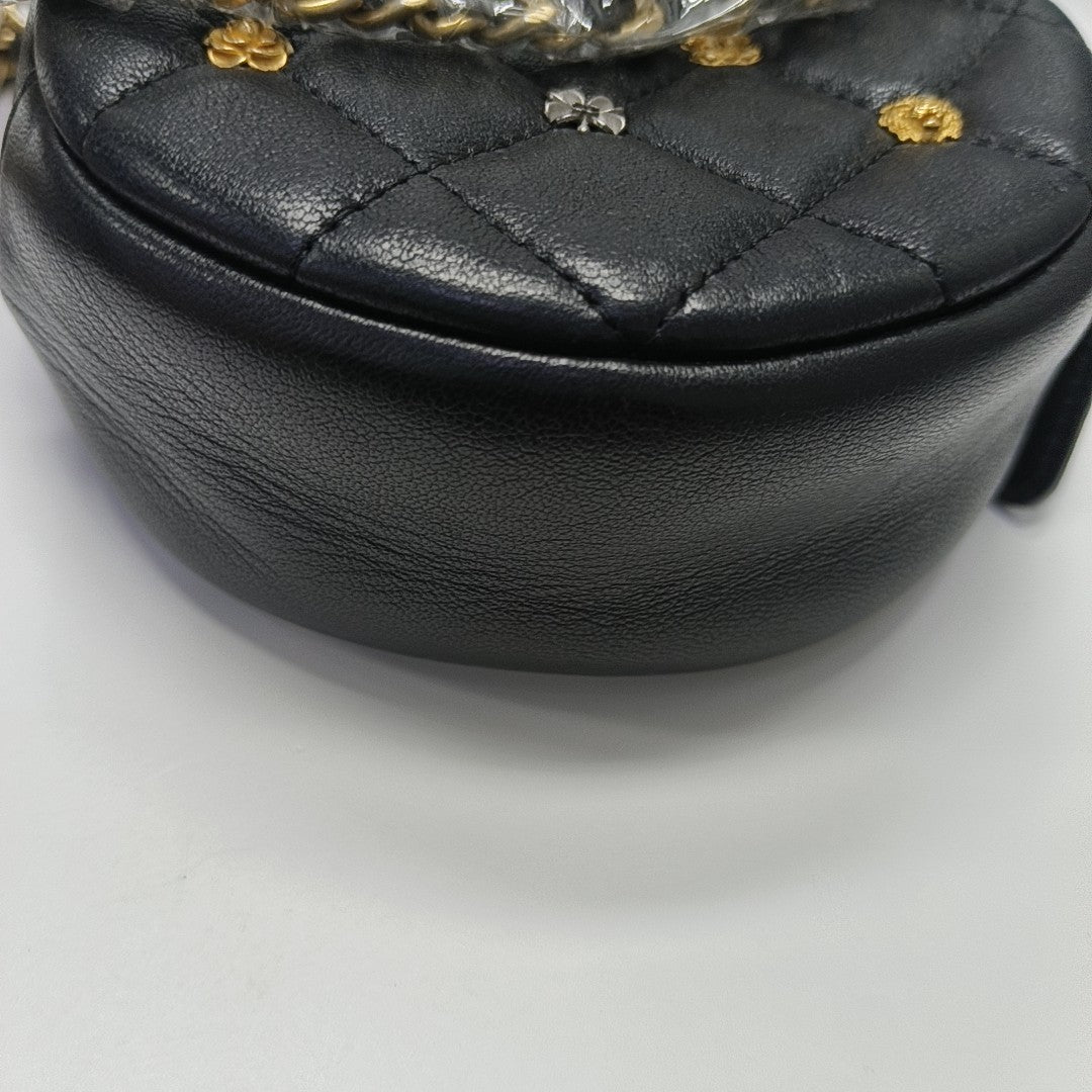 Quilted Lambskin Black