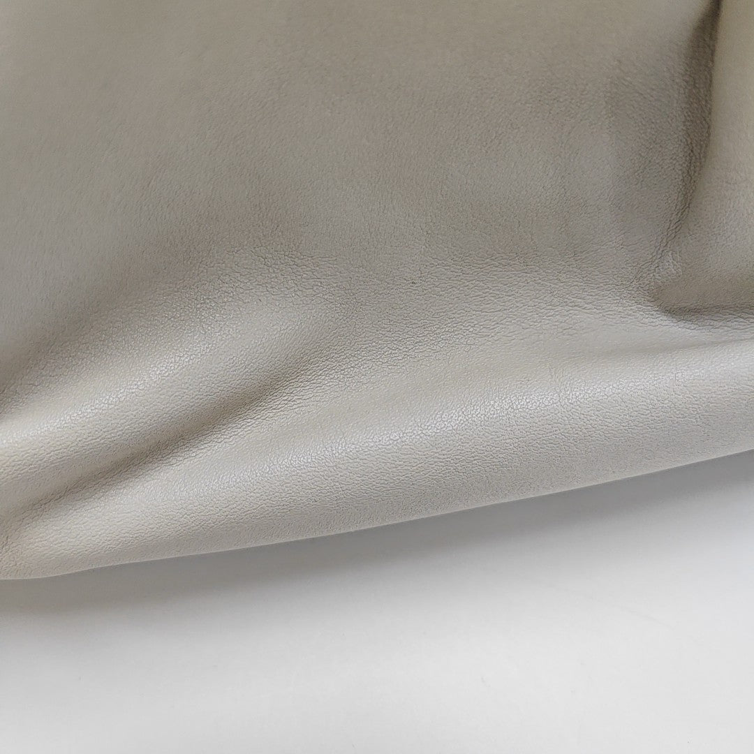 The Pouch Mini Calfskin White