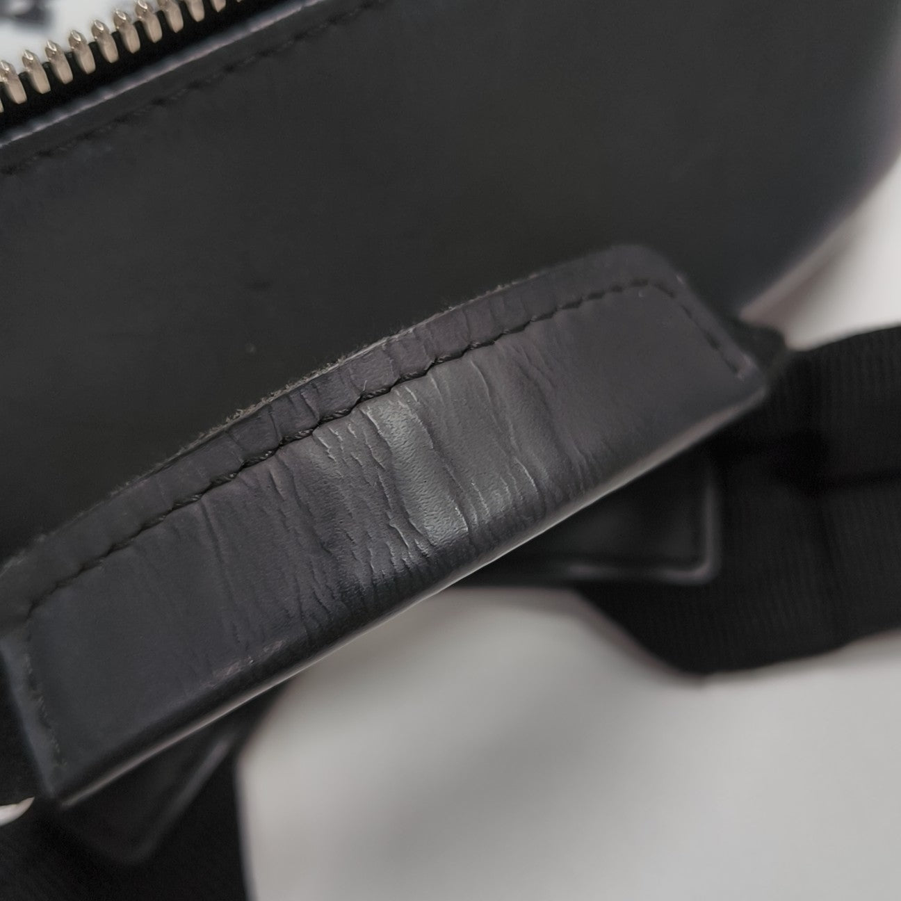 JOSH Damier Graphite Coated Canvas Gray