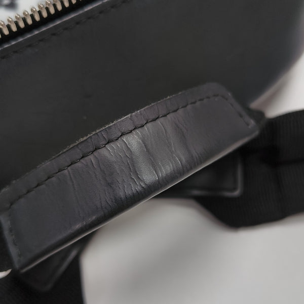 JOSH Damier Graphite Coated Canvas Gray
