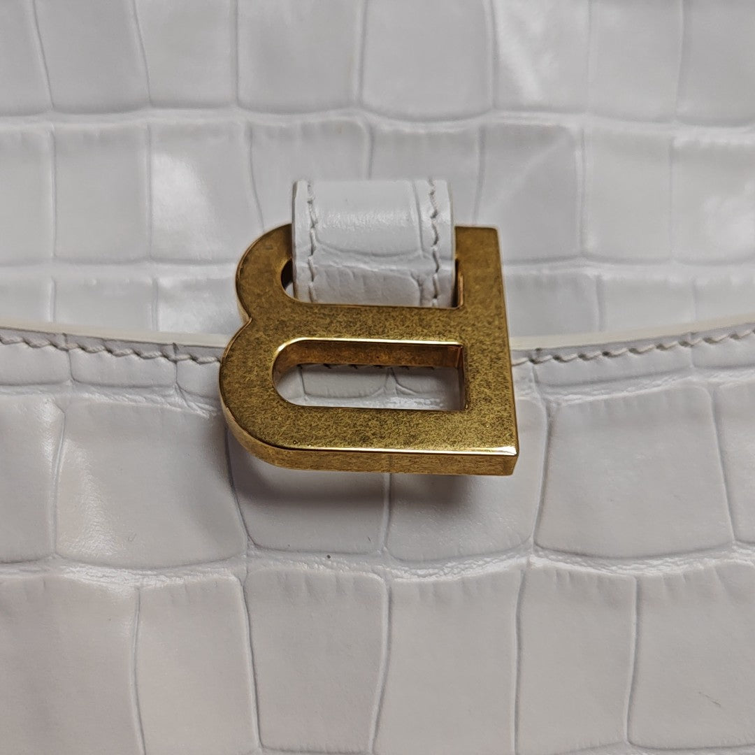 Downtown Calfskin White