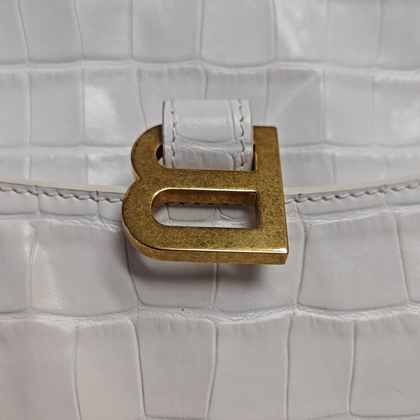 Downtown Calfskin White