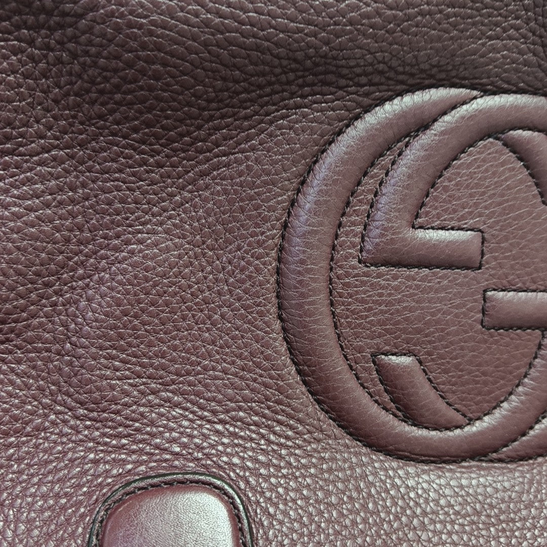 Soho Small Calfskin Red