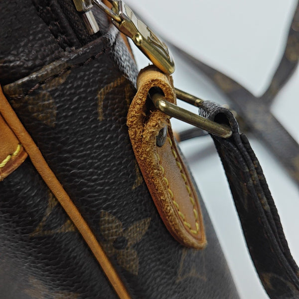 DANUBE Monogram Coated Canvas Brown