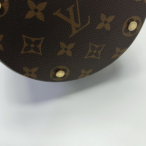 CANOÉ Monogram Coated Canvas Brown