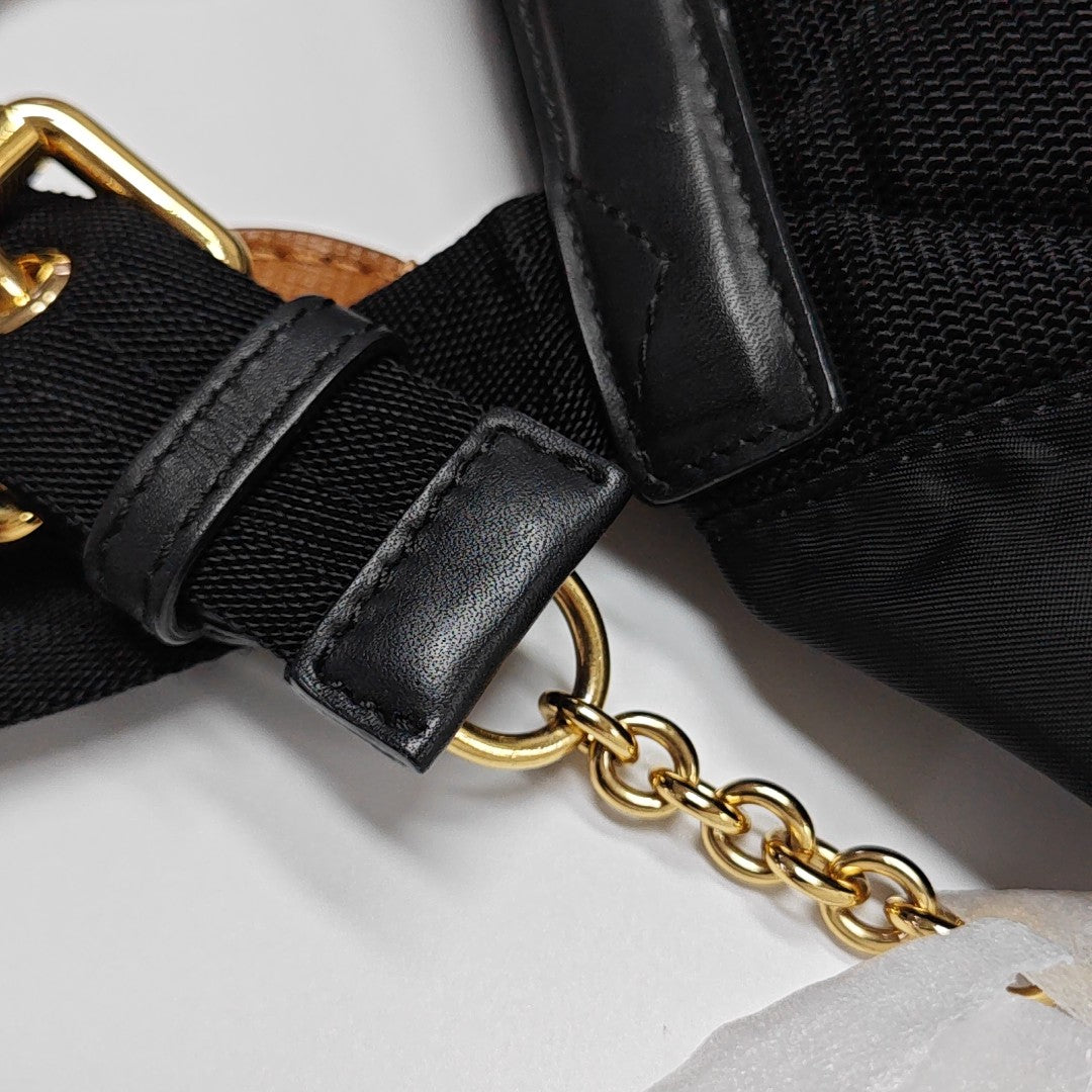 The Rucksack Nylon Black