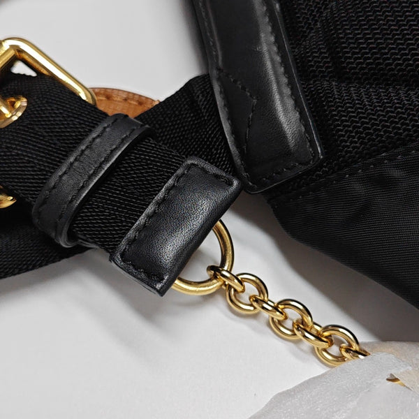 The Rucksack Nylon Black