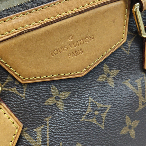 RETIRO NM Monogram Coated Canvas Brown