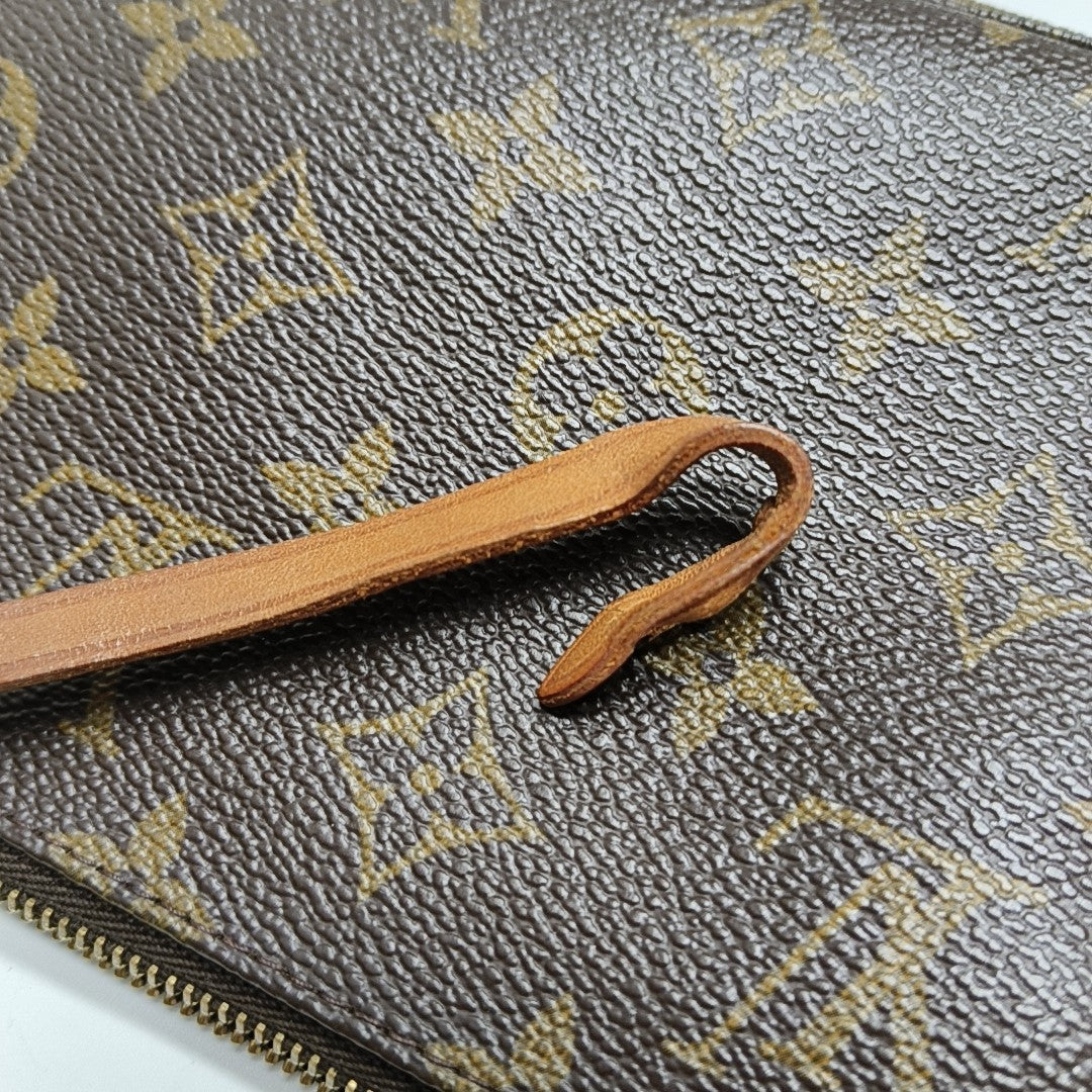 ACCESSOIRES Monogram Coated Canvas Brown