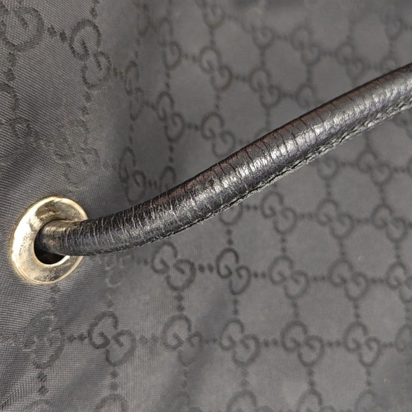 Monogram Canvas Tote Bag Black