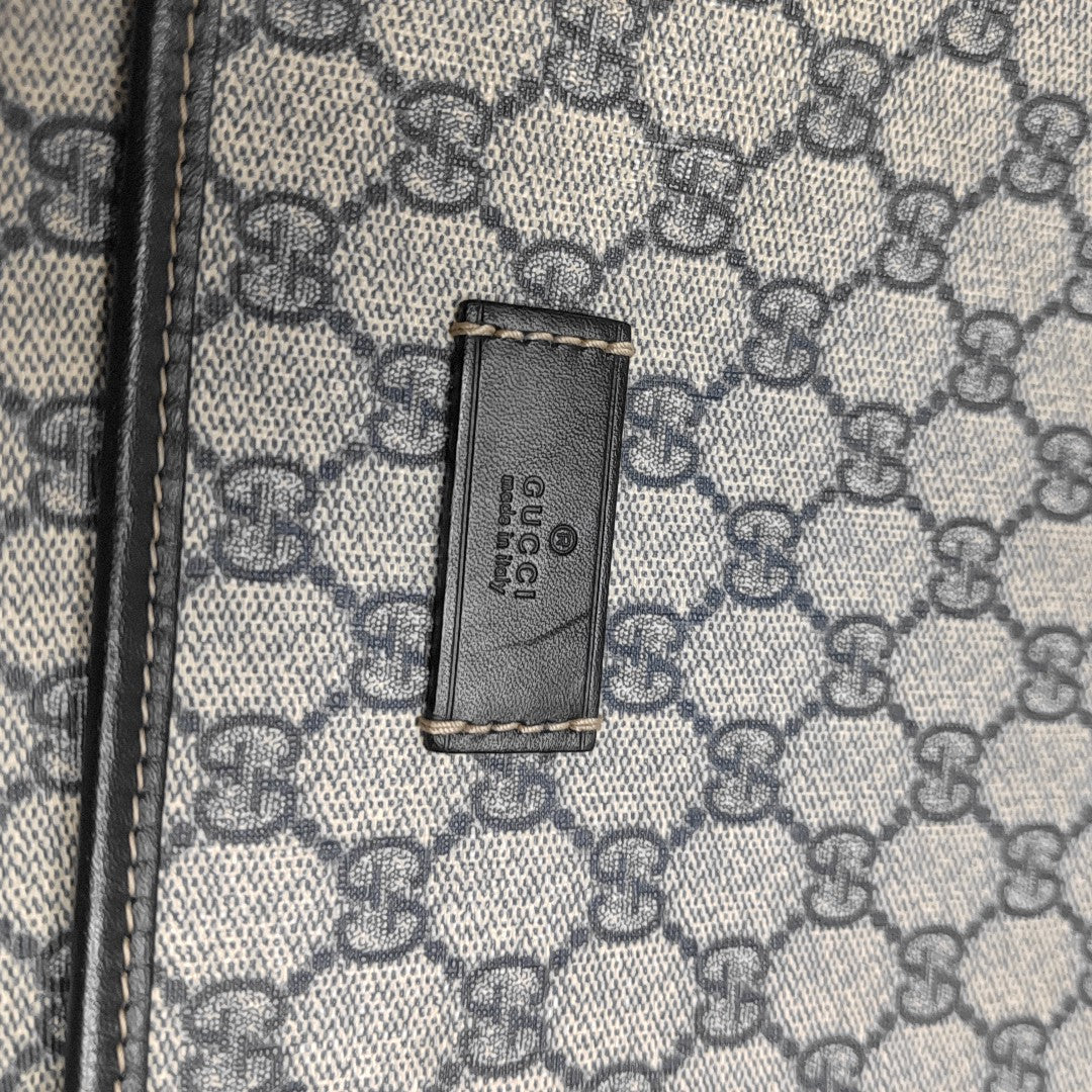 Monogram Coated Canvas Shoulder Bag Beige