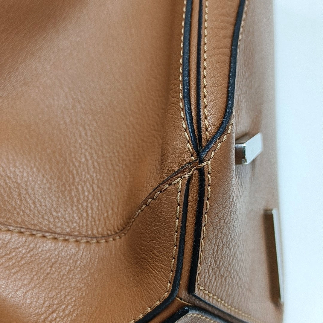 Puzzle Medium Calfskin Brown