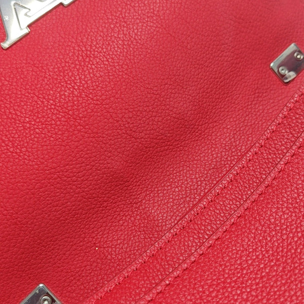 LOCKME BB Calfskin Red