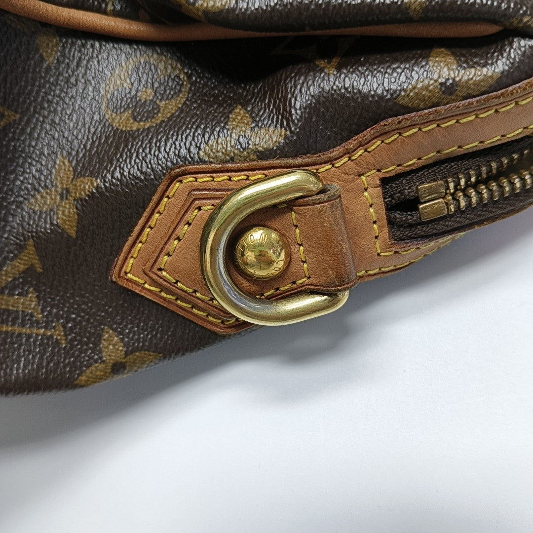 RETIRO NM Monogram Coated Canvas Brown