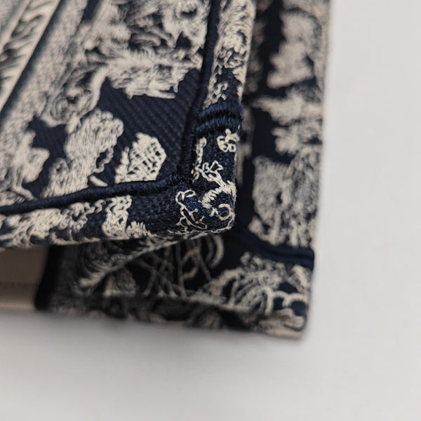 Book Tote Small Canvas Blue