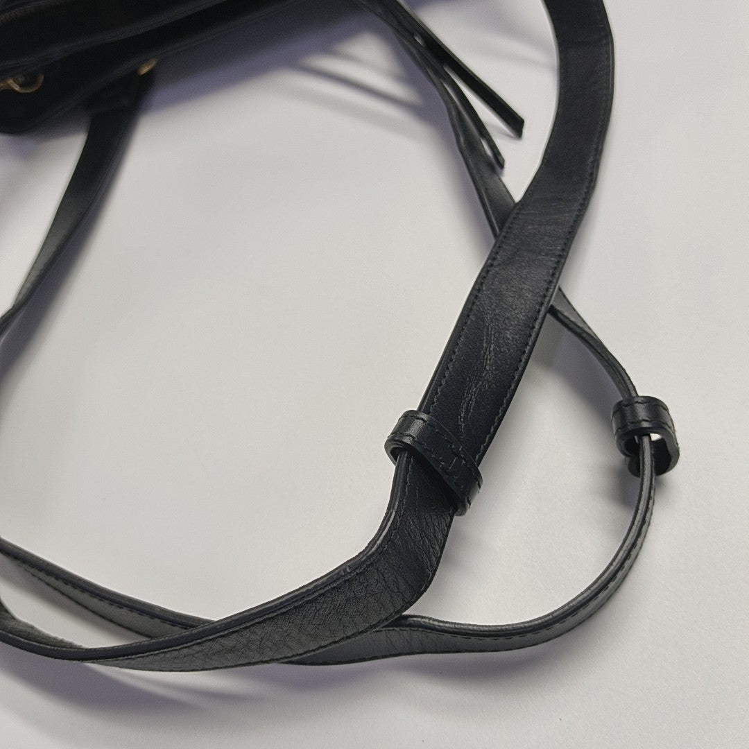 Arli Large Calfskin Black