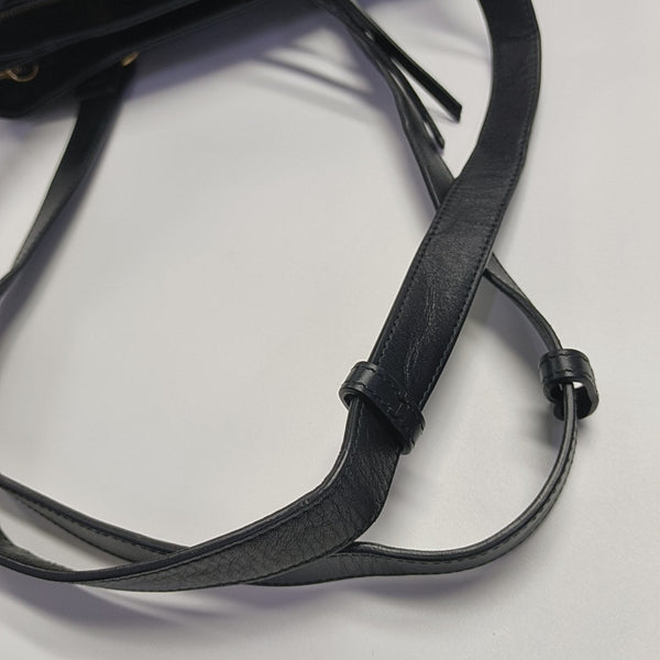 Arli Large Calfskin Black