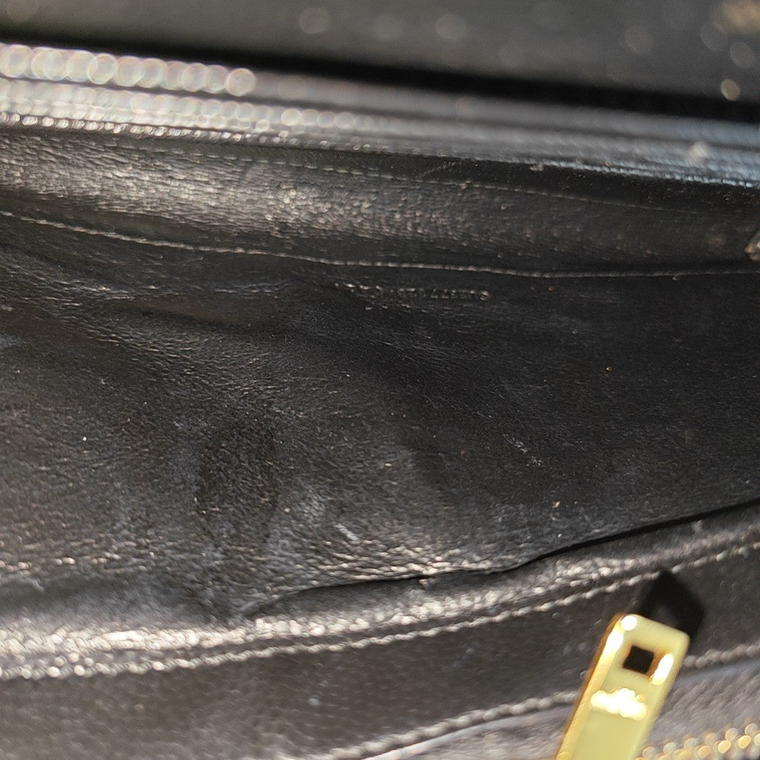 MONOGRAM Medium Quilted Calfskin Black