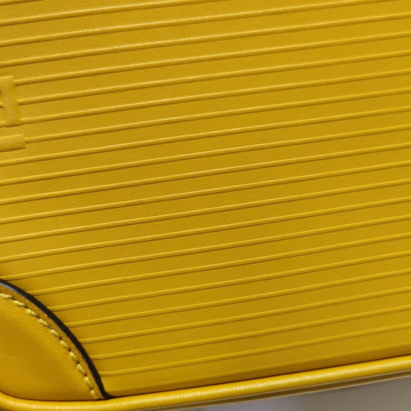 Calfskin Shoulder Bag Mini Yellow