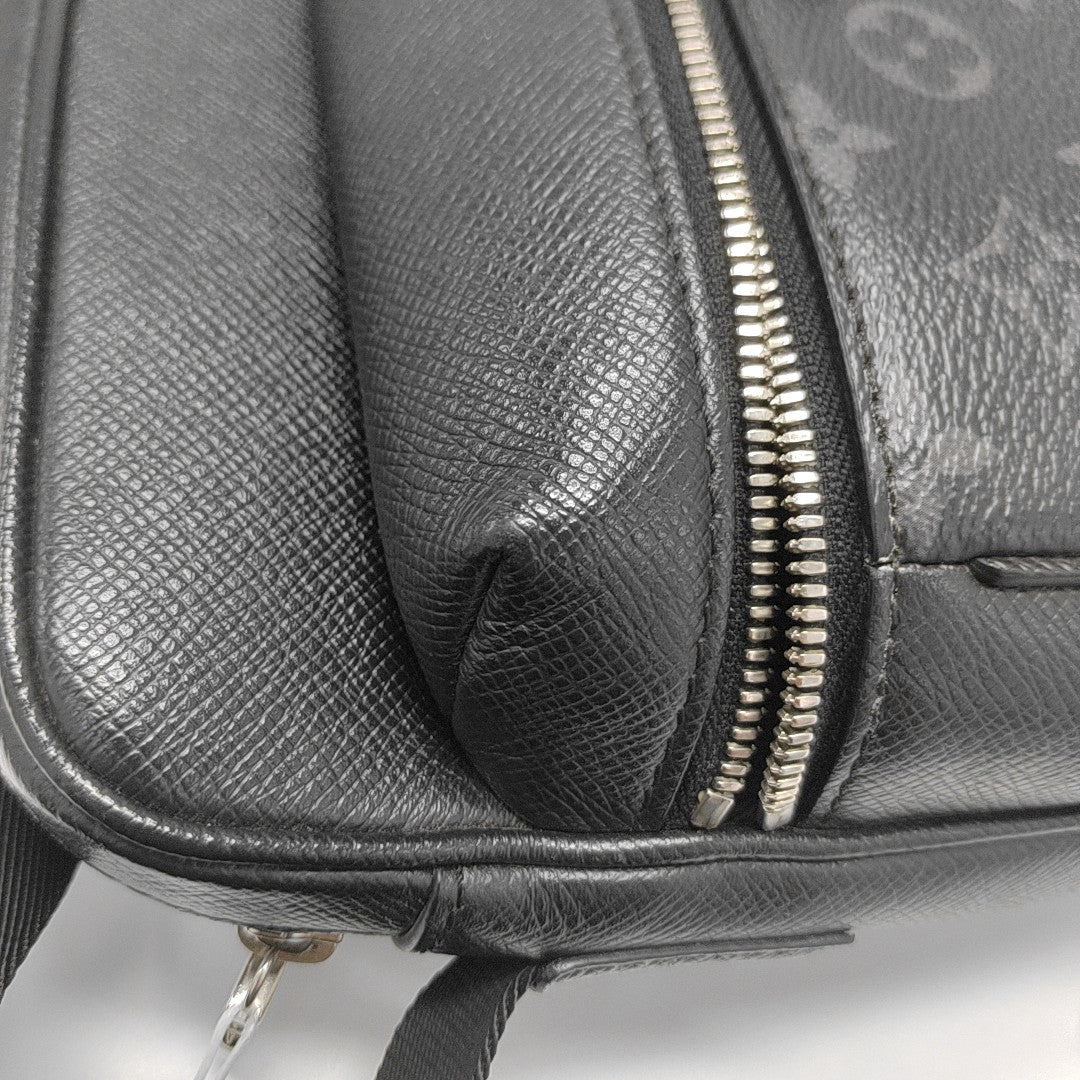 OUTDOOR PM Monogram Coated Canvas Black