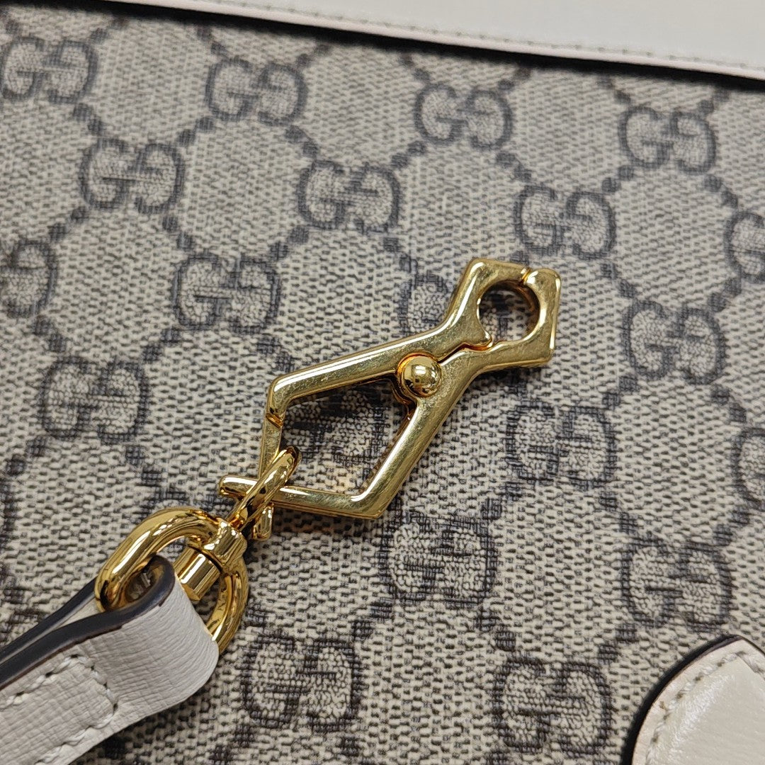 Horsebit 1955 Mini Coated Canvas Beige