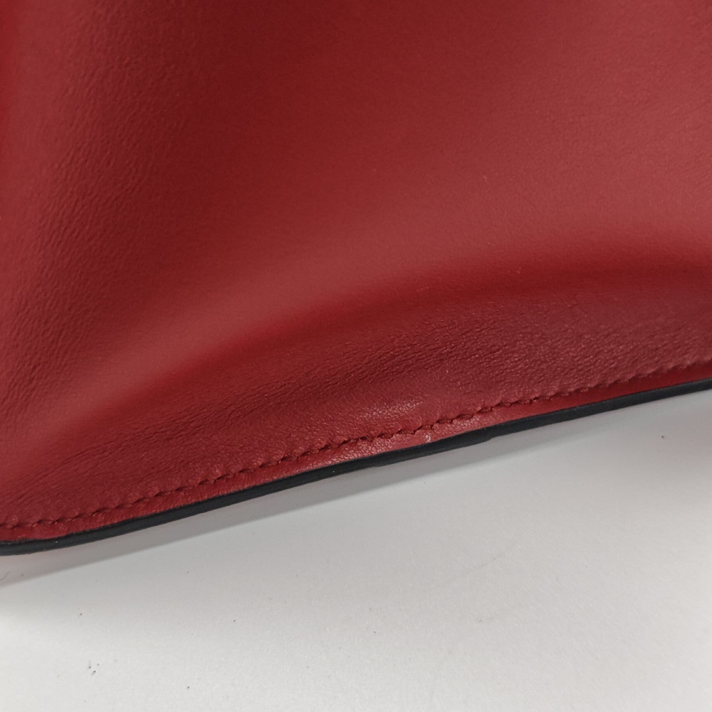 Monochrome Calfskin Red