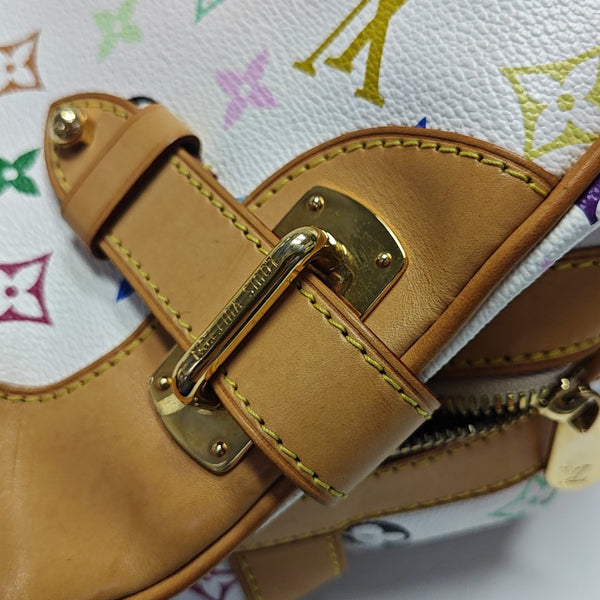 LV × TM CLAUDIA Monogram Coated Canvas White
