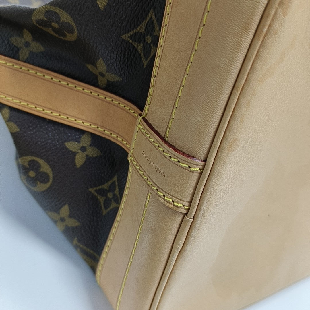 NOÉ GM Monogram Coated Canvas Brown