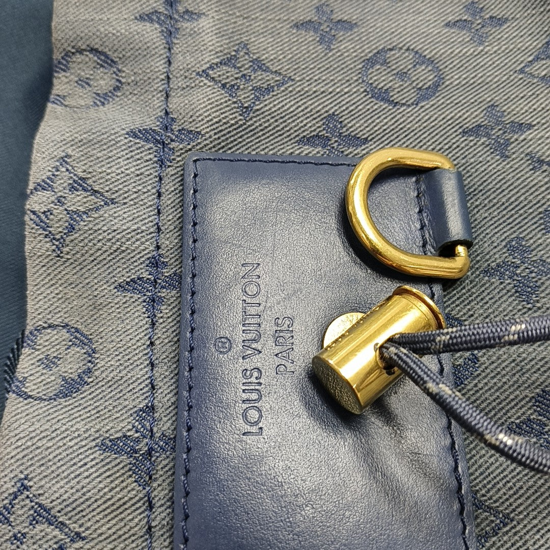 CHALK Monogram Denim Blue
