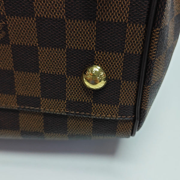 TREVI PM Damier Ebene Coated Canvas Brown