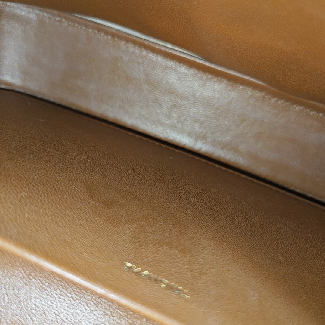 TRIOMPHE Small Coated Canvas Brown