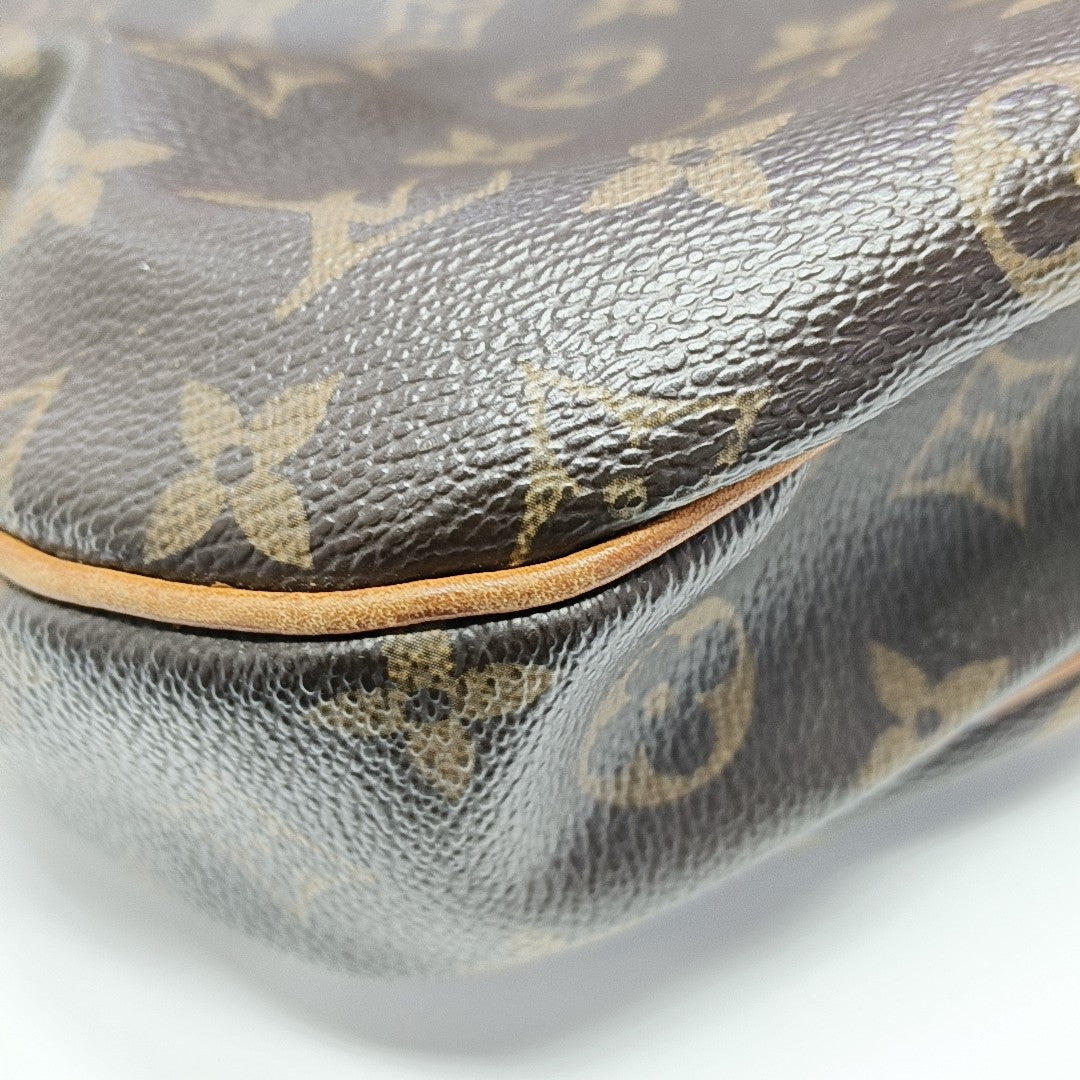 ODEON Monogram Coated Canvas Brown