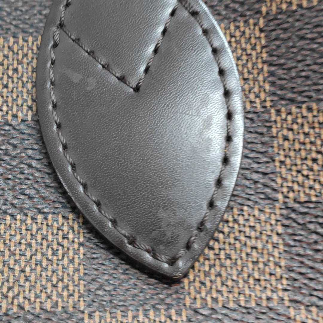 NEVERFULL MM Damier Ebene Coated Canvas Brown