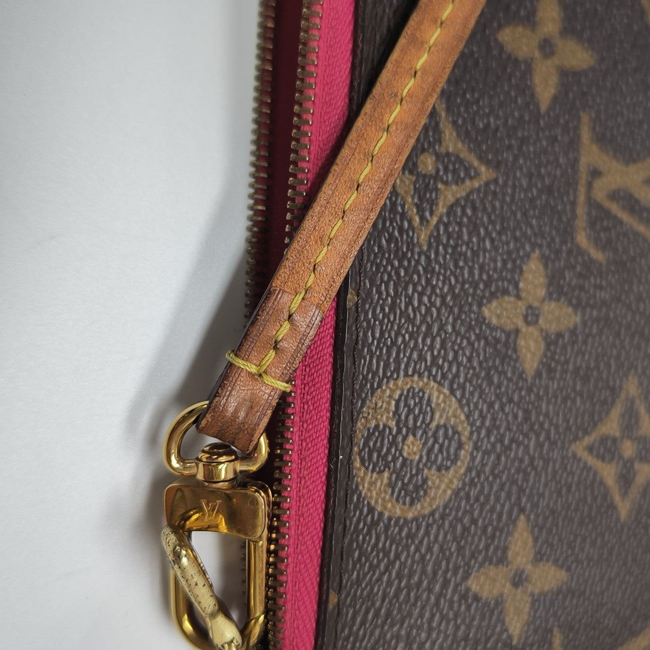 NEVERFULL BB Monogram Coated Canvas Brown