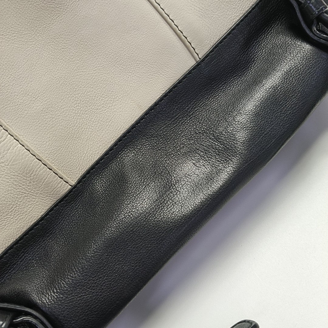 Calfskin Backpack White