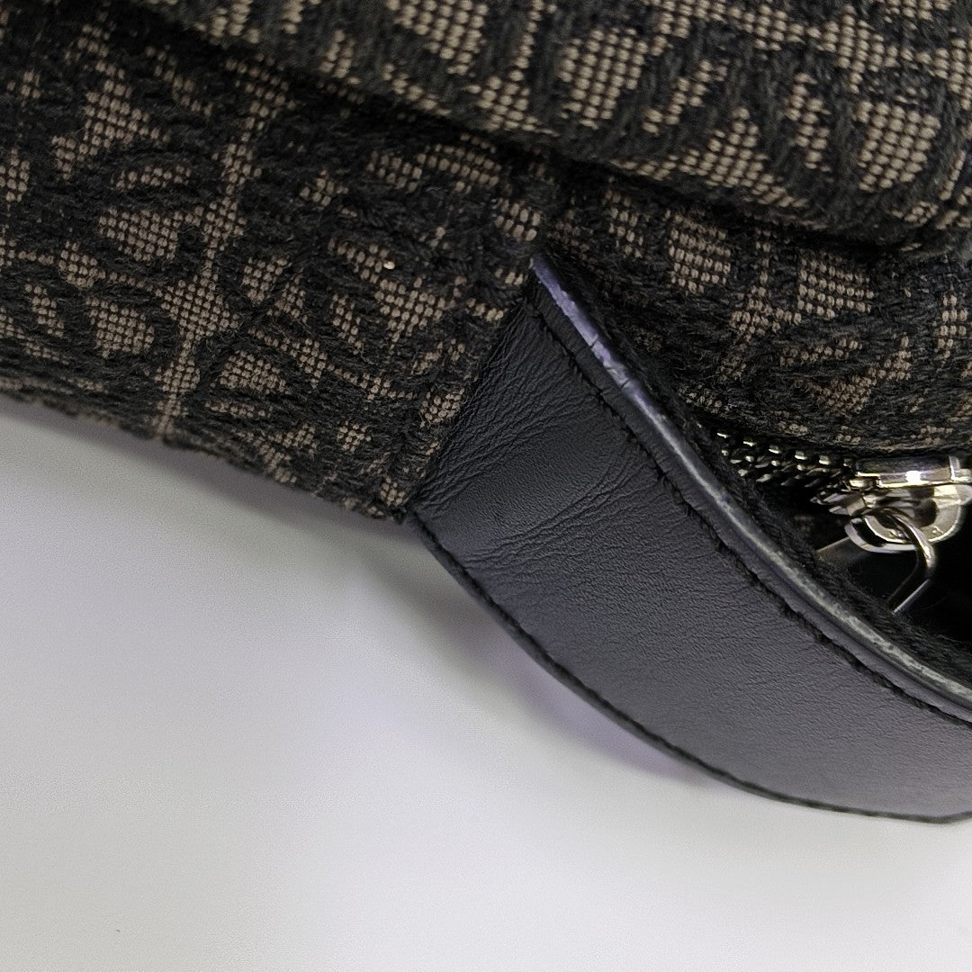 Canvas Shoulder Bag Extra Small Gray
